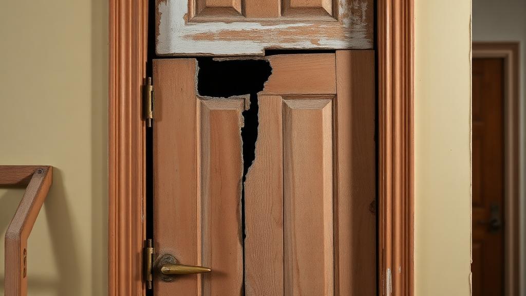 Door Repair - Before