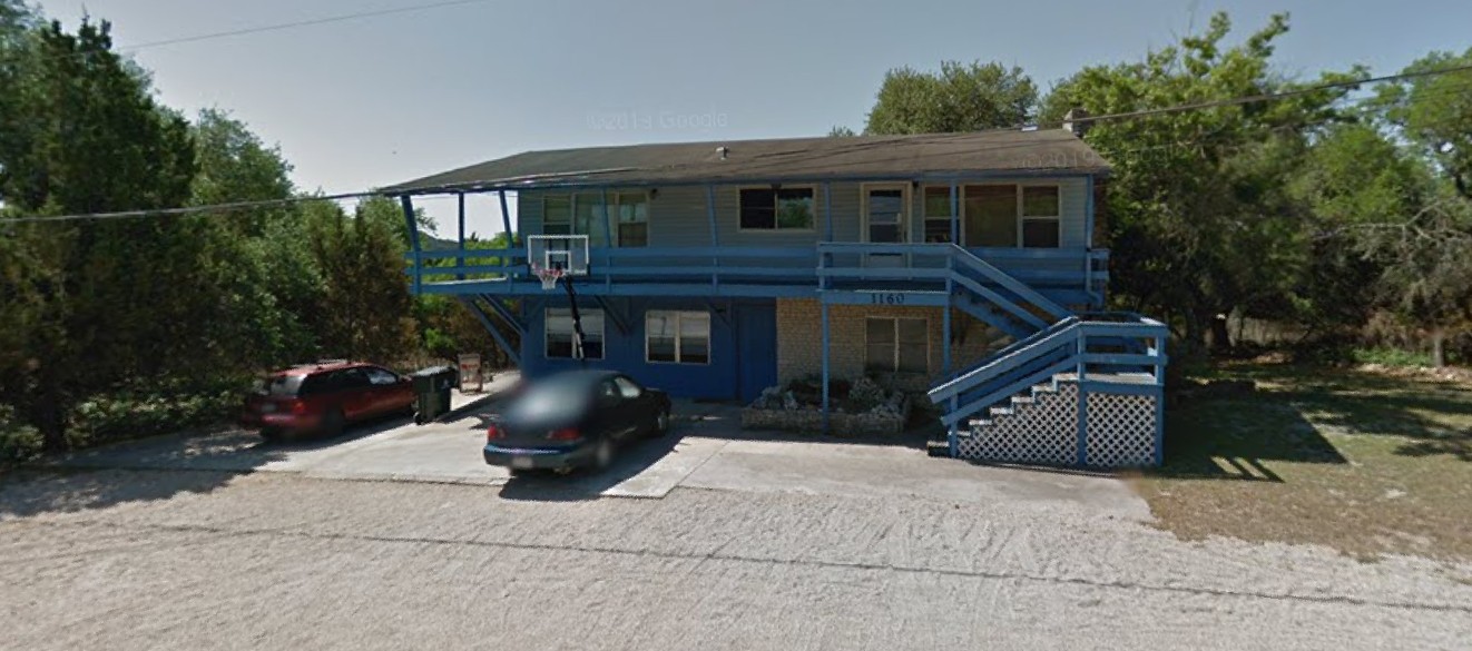 Lake View House in Comal County - Before
