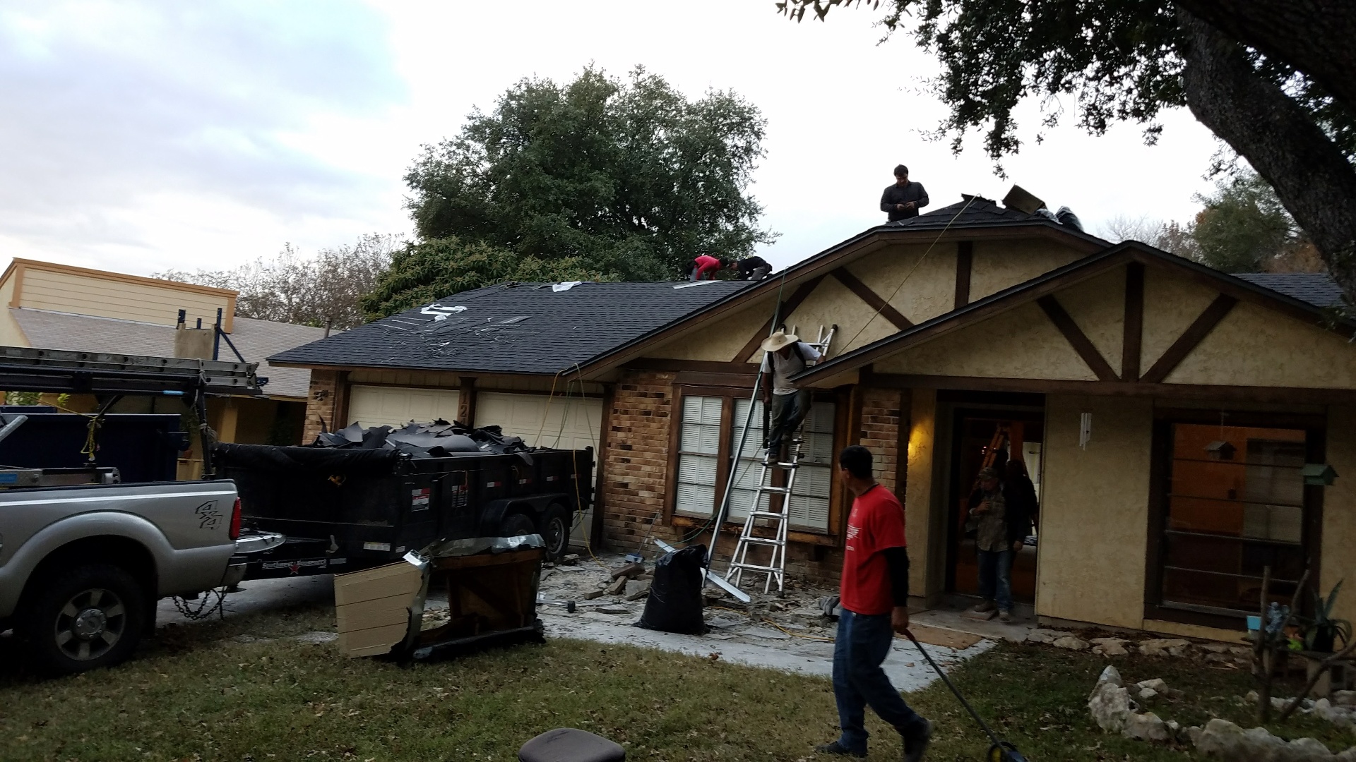 Tudor Style Home Rehab - Before